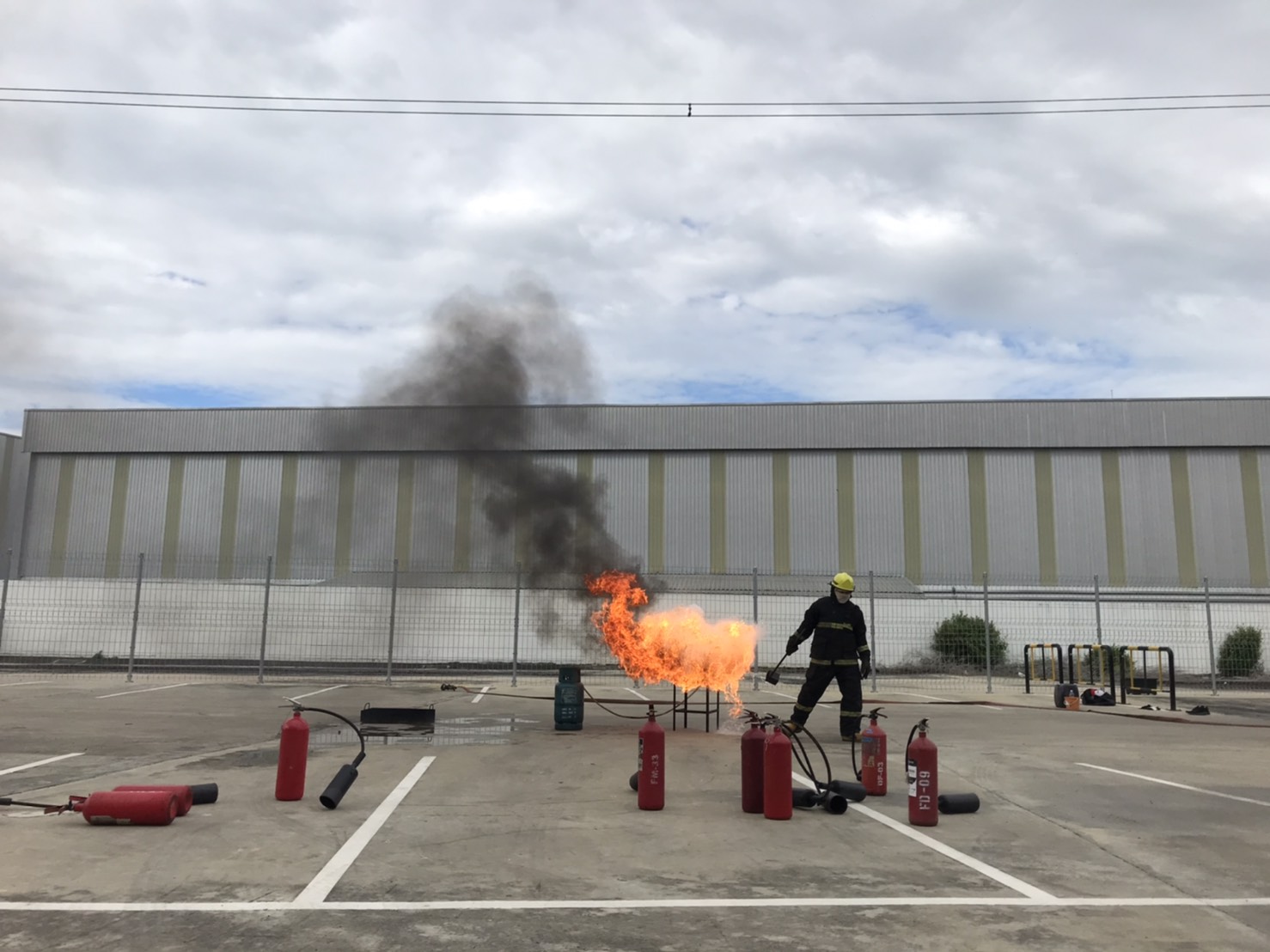 BASIC FIRE FIGHTING AND EVACUATION FIRE DRILL TRAINING